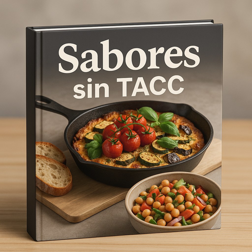 RECETAS SIN TACC + 3 BONUS DE REGALO